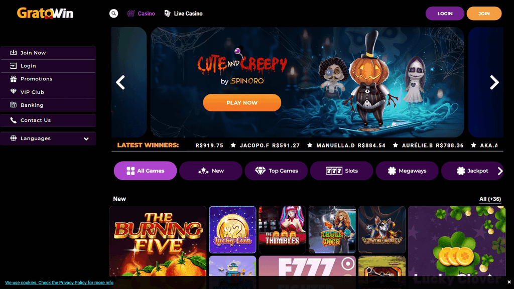 Vantaggi e testimonianze di GratoWin Casino 2025 Vantaggi e testimonianze di GratoWin Casino 2025